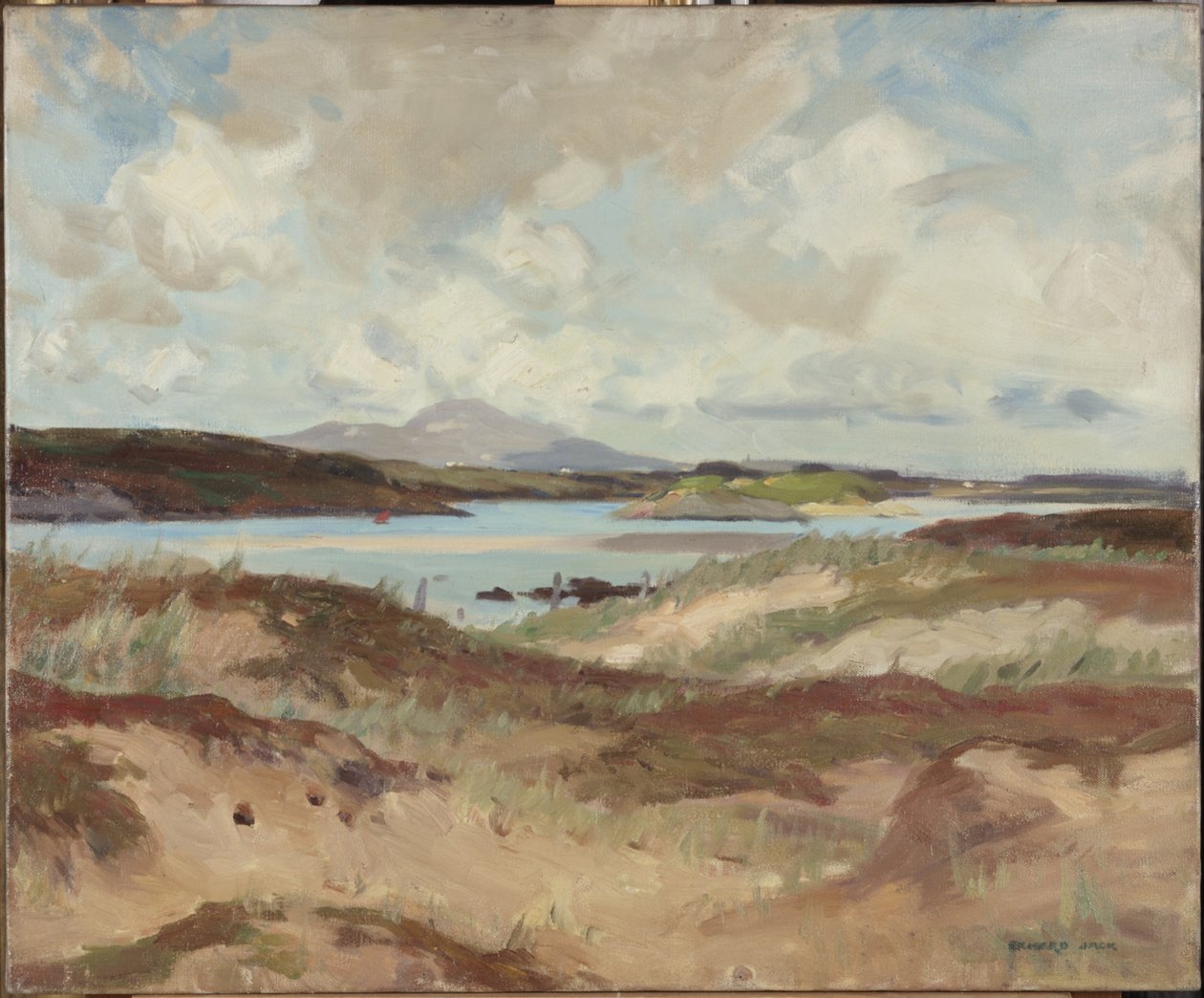 Anglesey (óleo sobre tela) de Richard Jack
