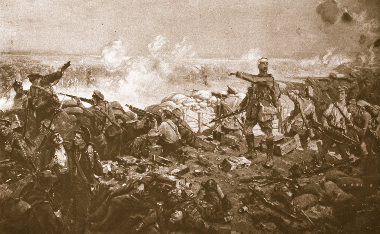 A Segunda Batalha de Ypres de Richard Jack