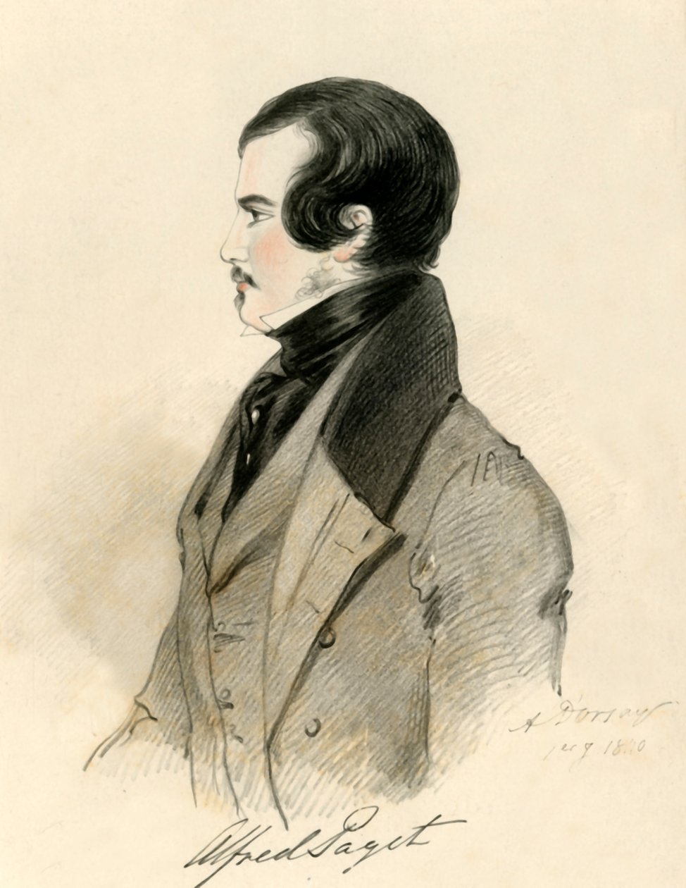 Alfred Paget, 1840. de Richard James Lane