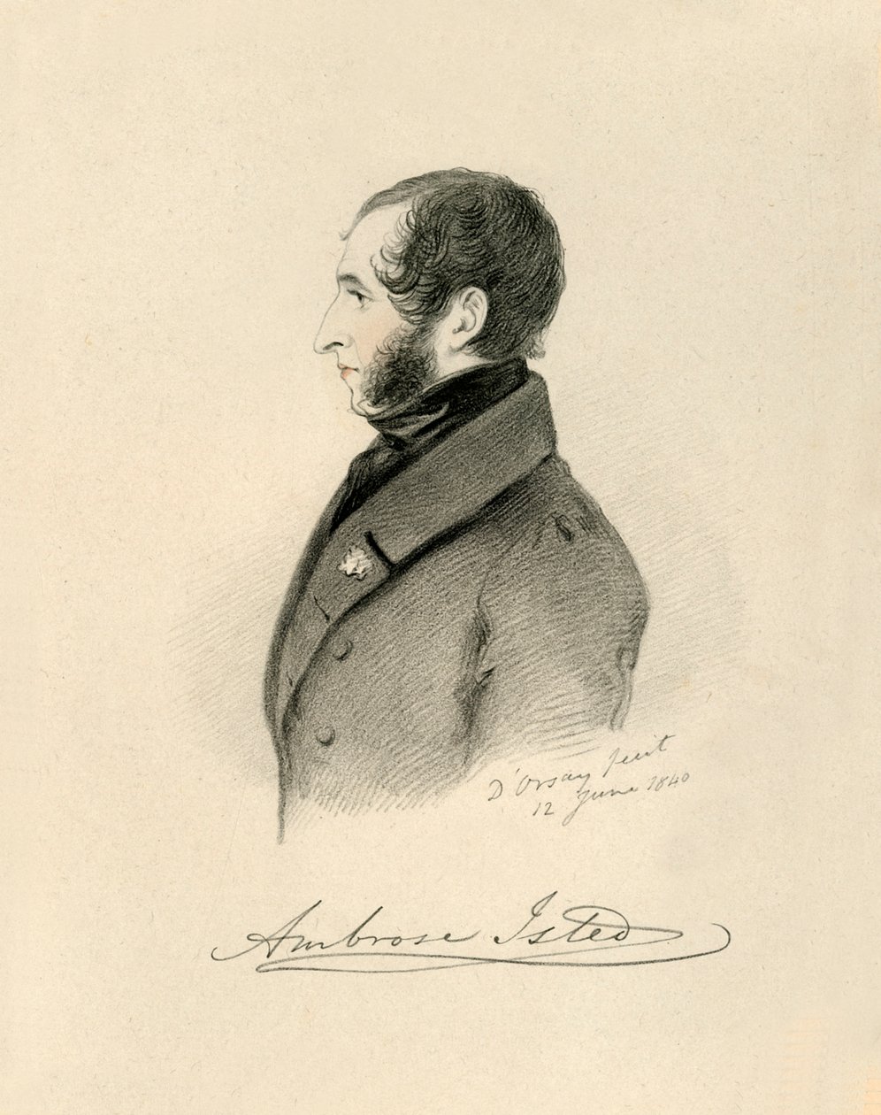 Ambrósio Isted, 1840. de Richard James Lane