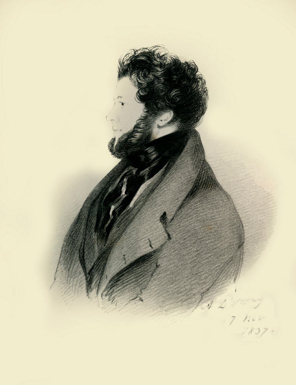 Deputado Charles Standish Esquire, 1837. de Richard James Lane