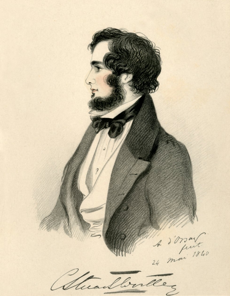 Charles Stuart Wortley, 1840. de Richard James Lane