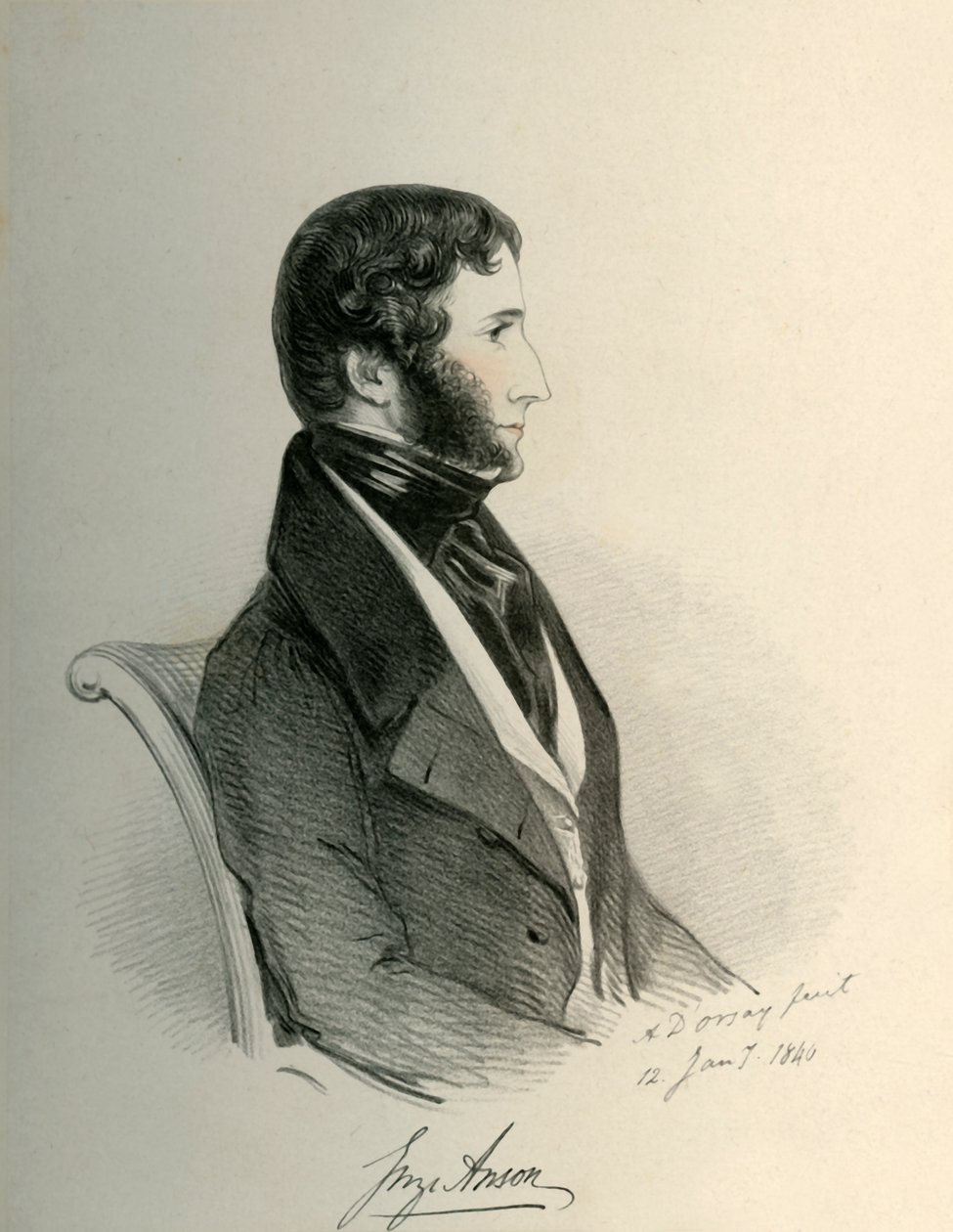 George Anson, 1840. de Richard James Lane