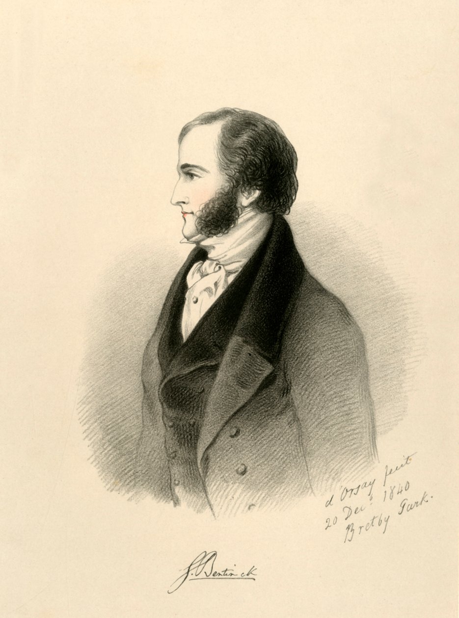 Lord George Bentinck, 1840. de Richard James Lane
