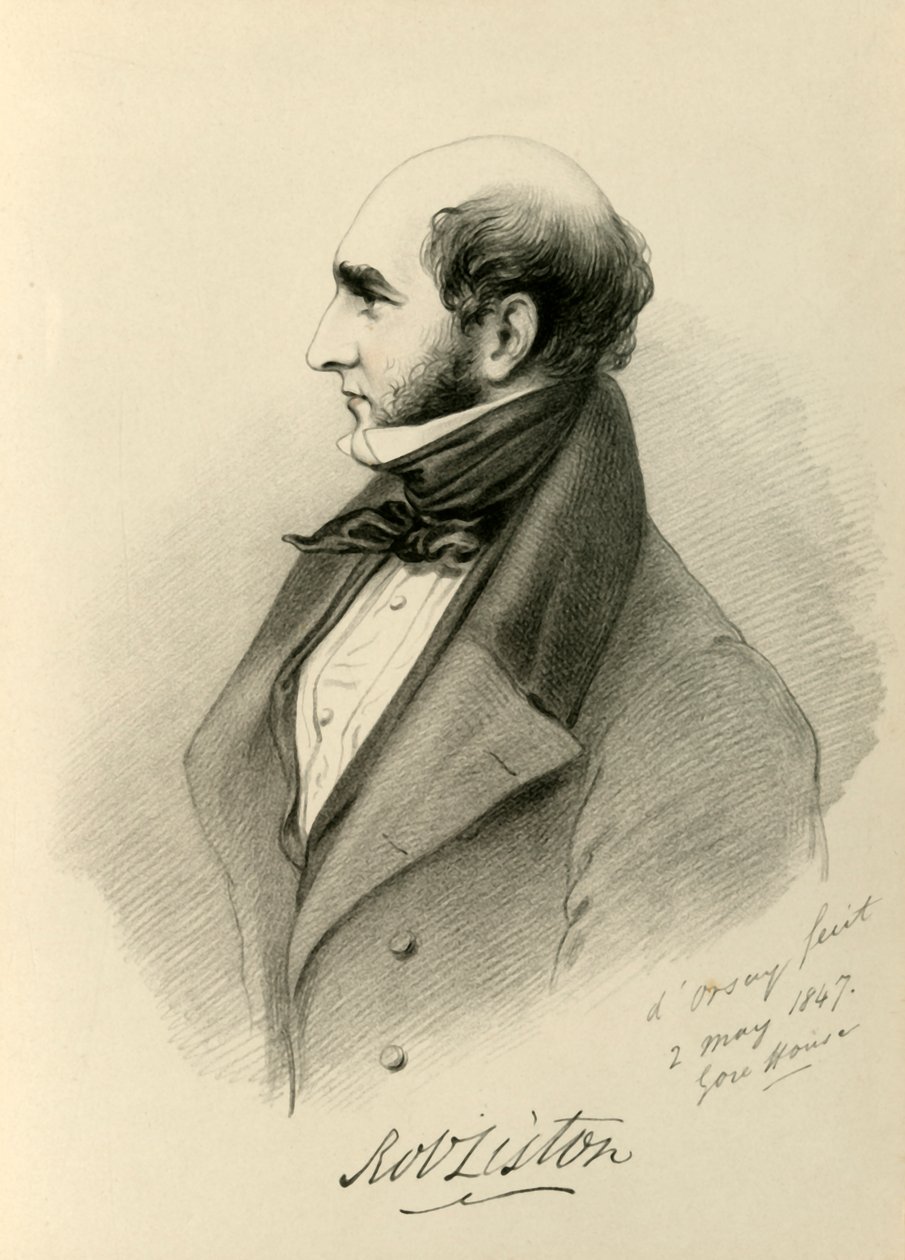 Robert Liston, 1847. de Richard James Lane
