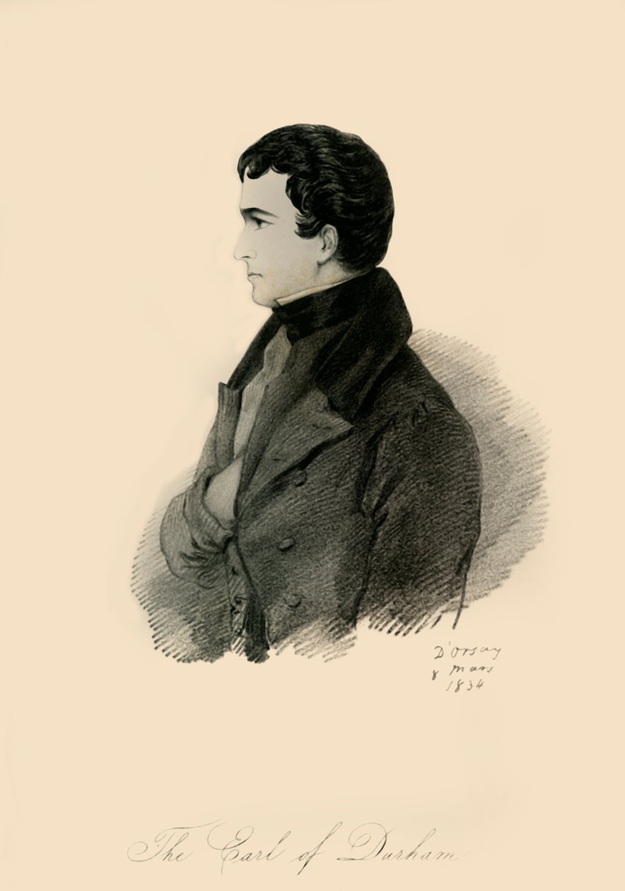 O Conde de Durham, 1834. de Richard James Lane