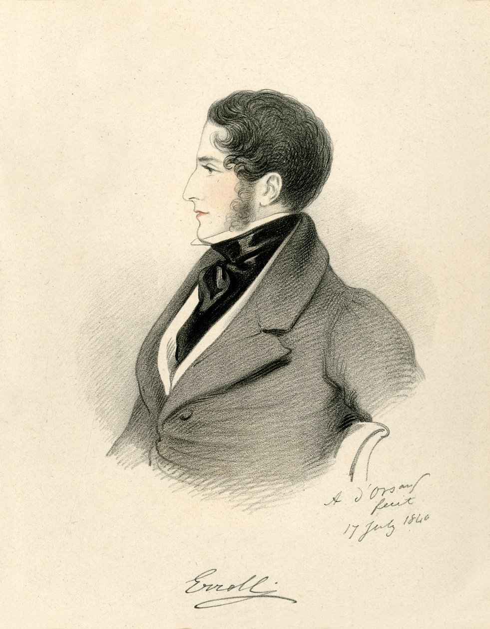 O Conde de Erroll, 1840. de Richard James Lane