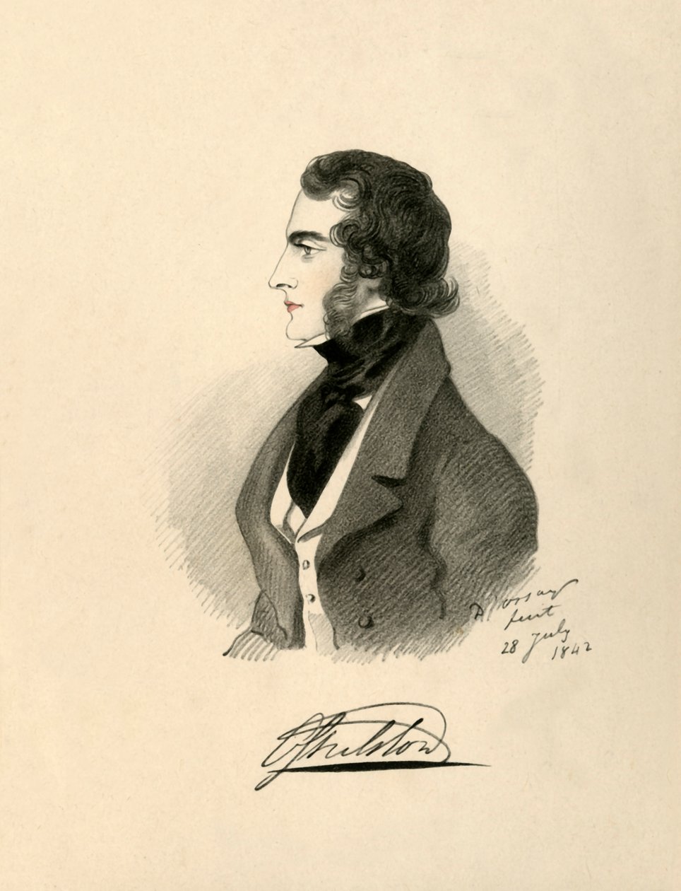 Visconde Ossulton, 1842. de Richard James Lane