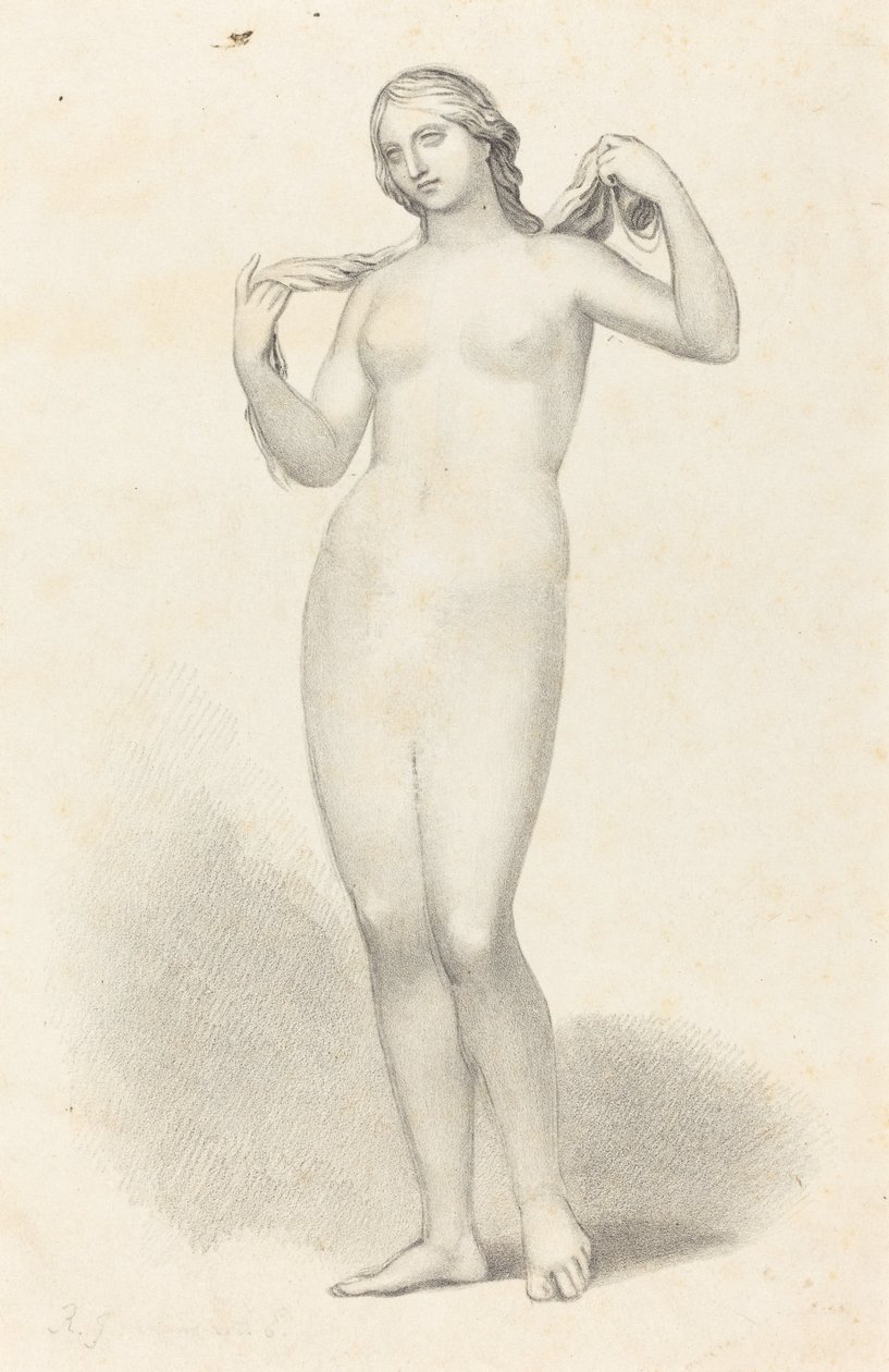 Vênus Afrodite, de Alcamanes de Richard James Lane after John Flaxman