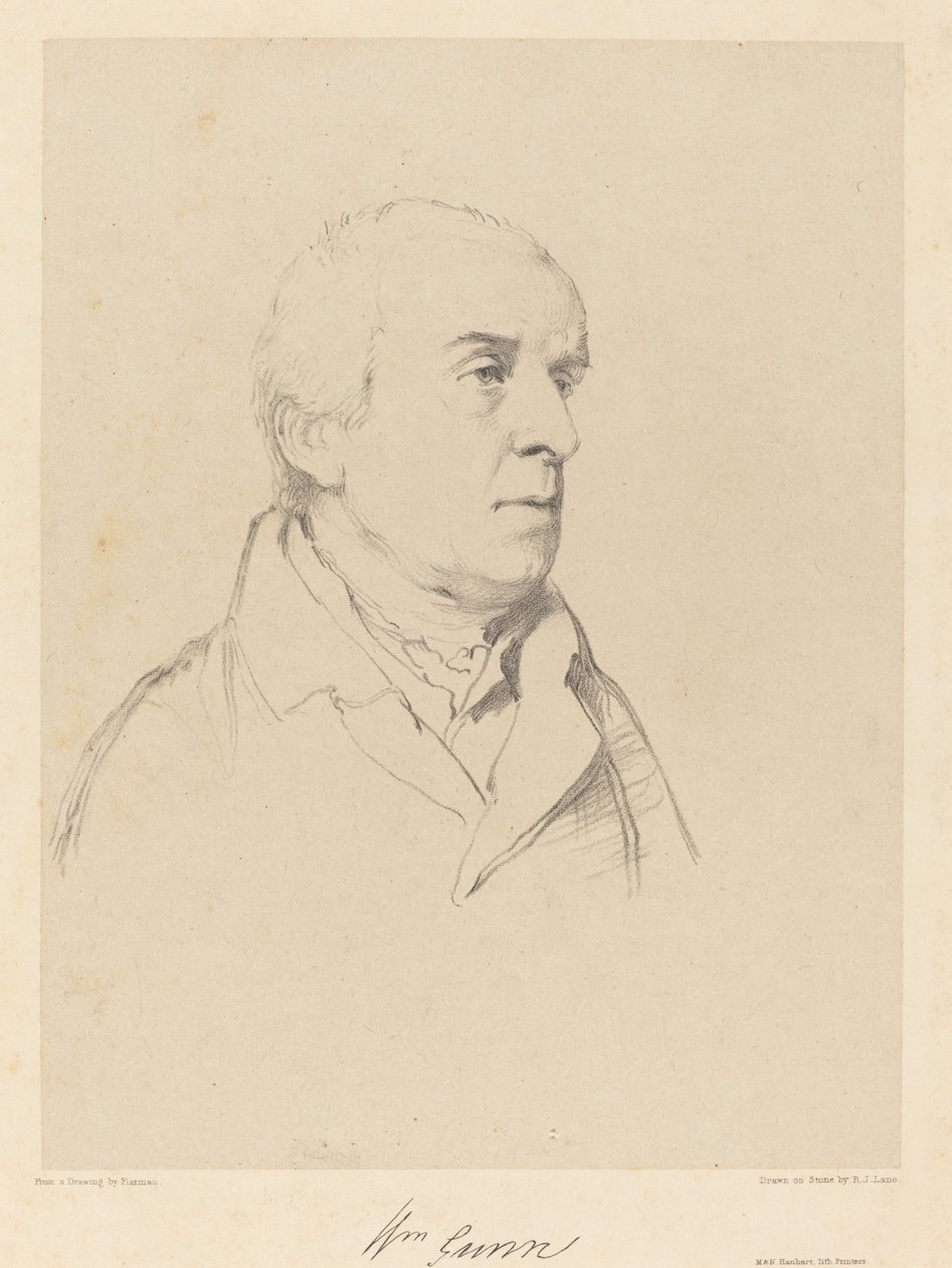 William Gunn de Richard James Lane after John Flaxman