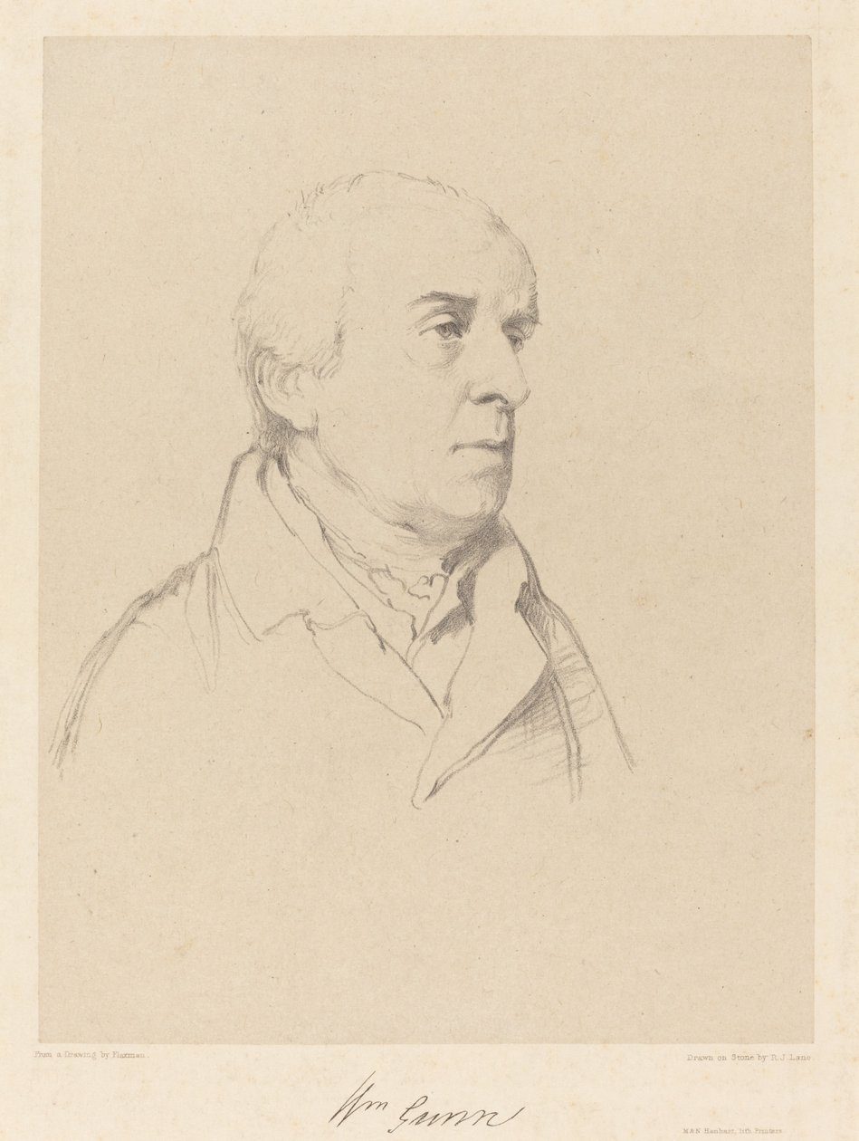 William Gunn de Richard James Lane after John Flaxman
