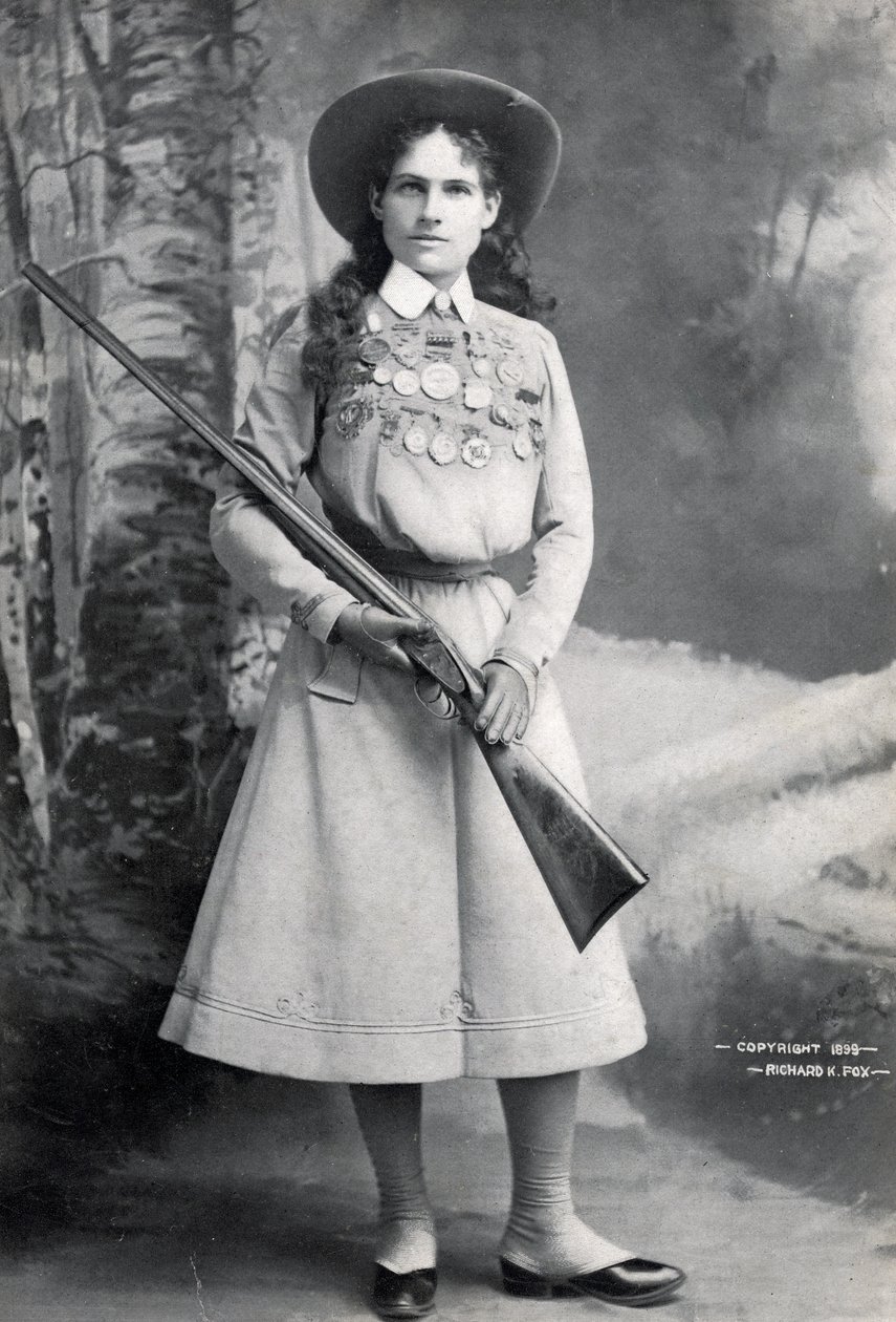 Annie Oakley, pub. c.1899 de Richard Kyle Fox