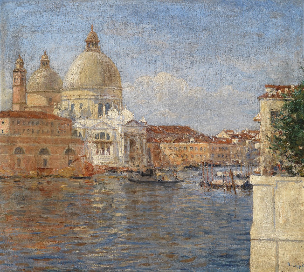 Veneza no Grande Canal de Richard Lipps