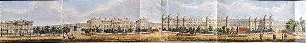 Clarence Terrace e Sussex Place, detalhe de 