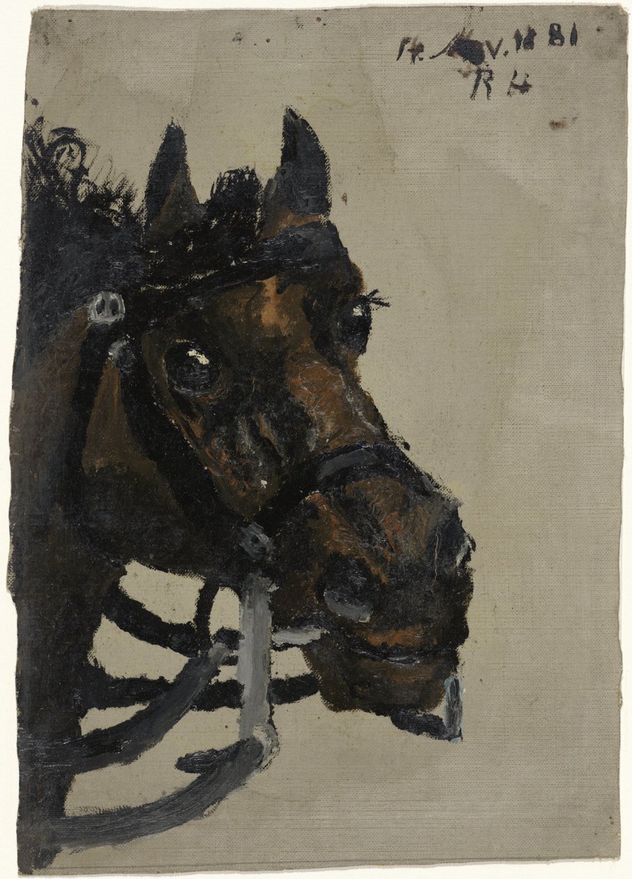 cabeça de cavalo de Richard Nicolaüs Roland Holst