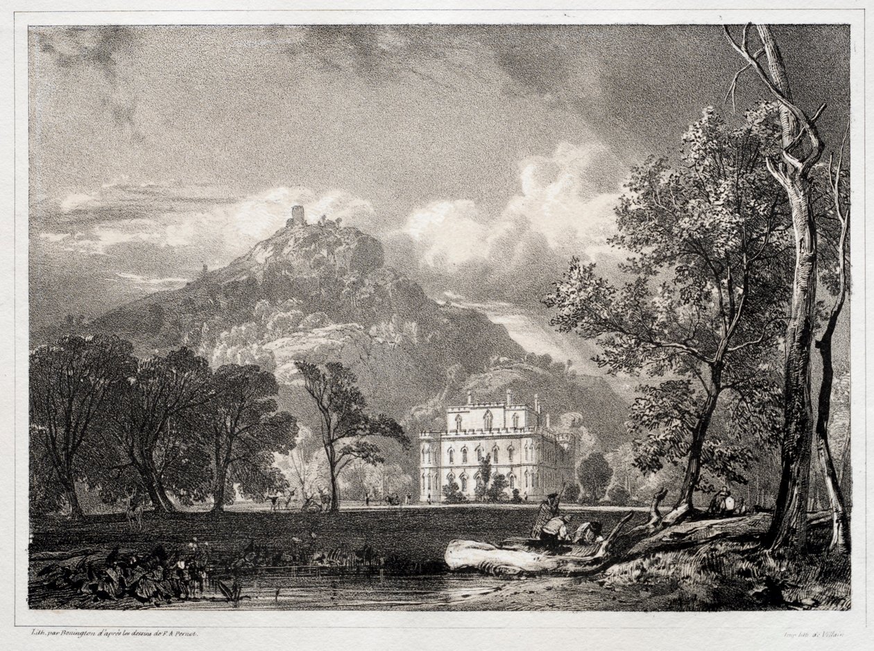 Castelo de Argyle, 1826. de Richard Parkes Bonington