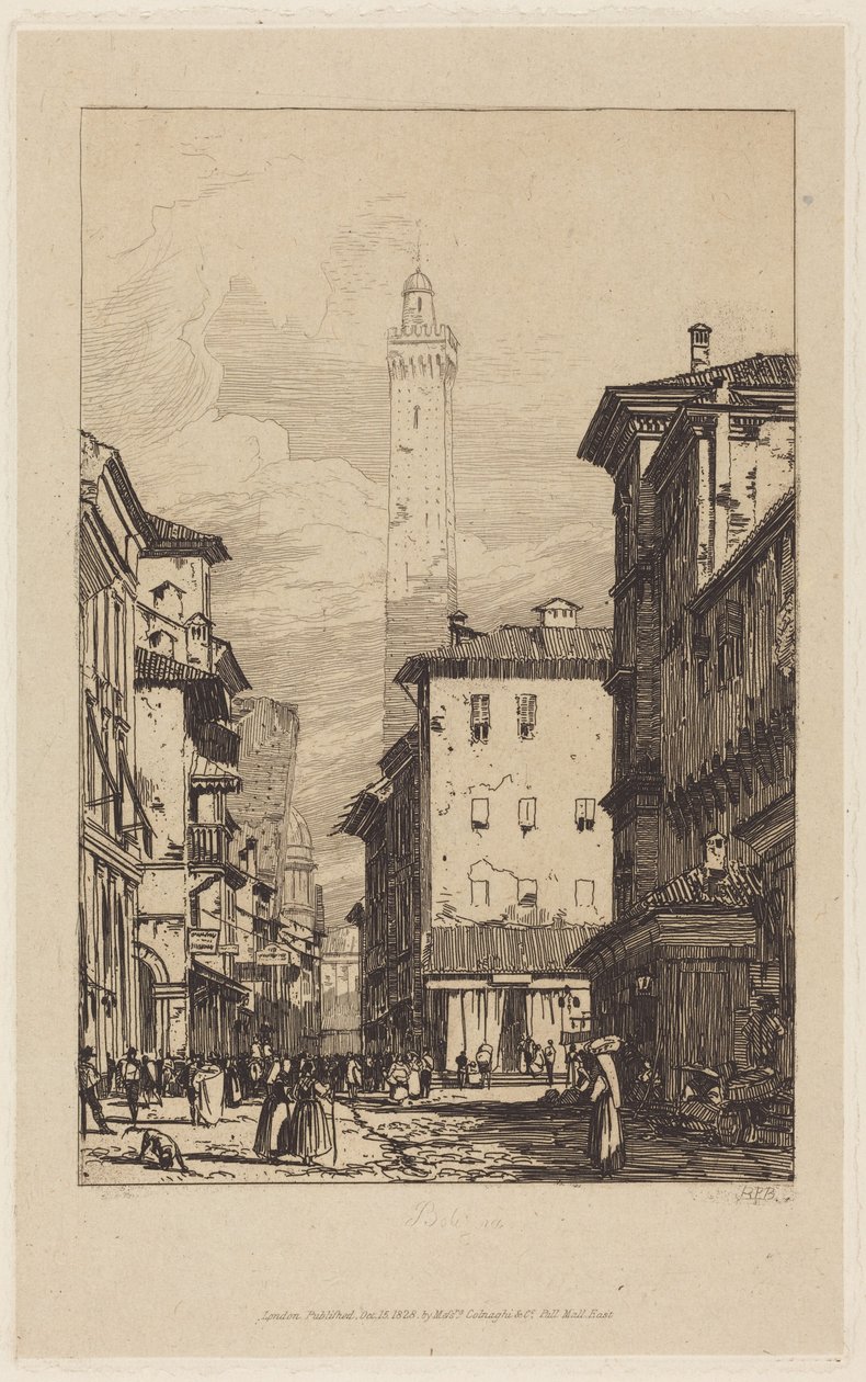 Bolonha de Richard Parkes Bonington