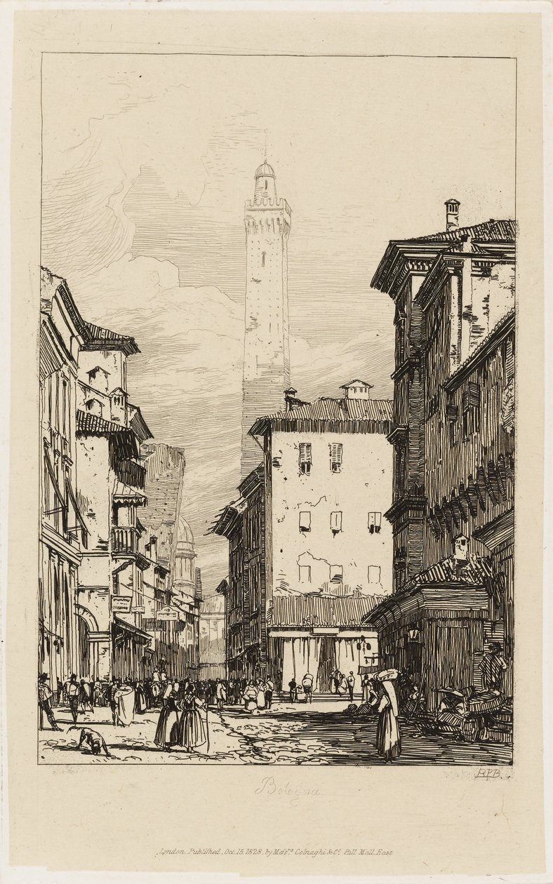 Bolonha de Richard Parkes Bonington