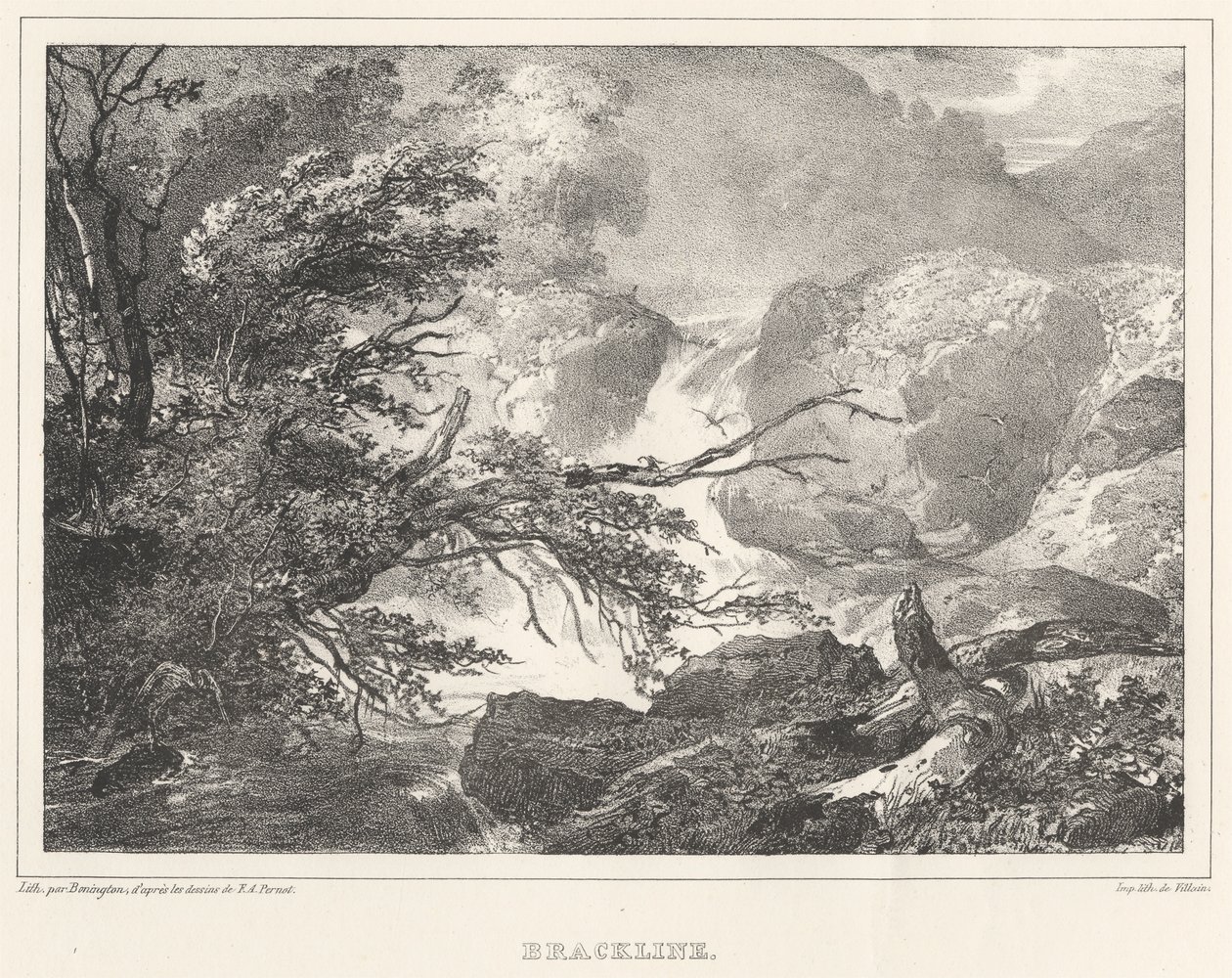 Brackline de Richard Parkes Bonington