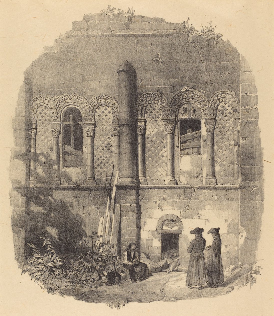Igreja de Saint-Taurin, Evreux de Richard Parkes Bonington