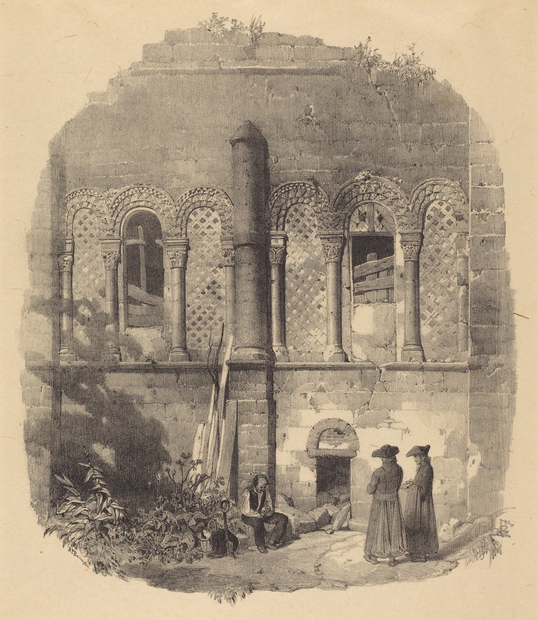 Igreja de Saint-Taurin, Évreux de Richard Parkes Bonington