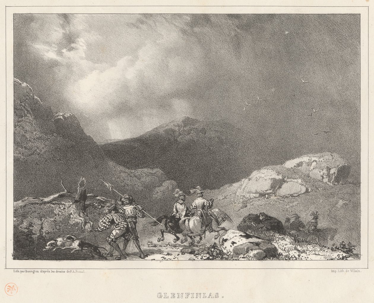 Glenfinlas de Richard Parkes Bonington