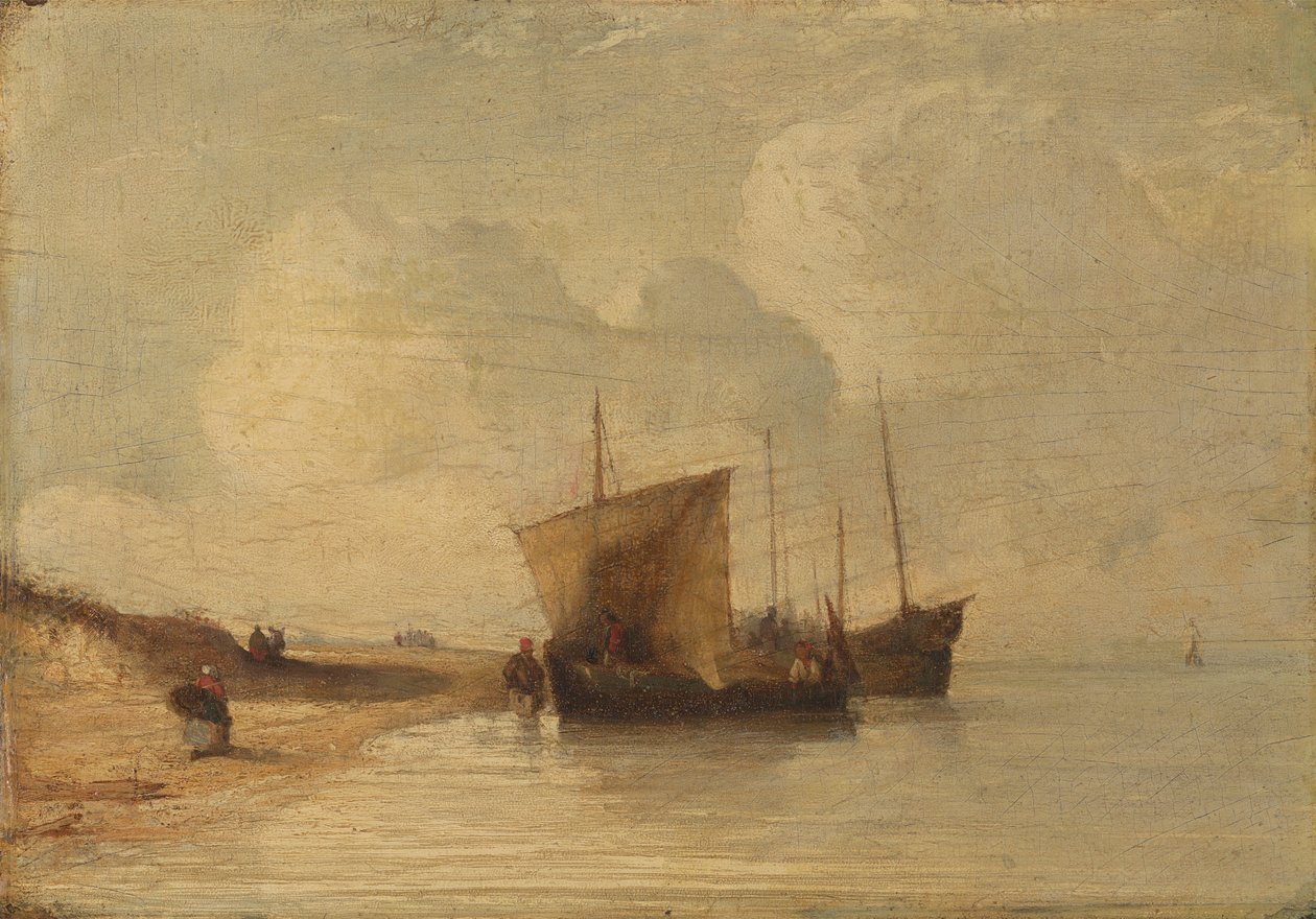 Costa da Normandia de Richard Parkes Bonington