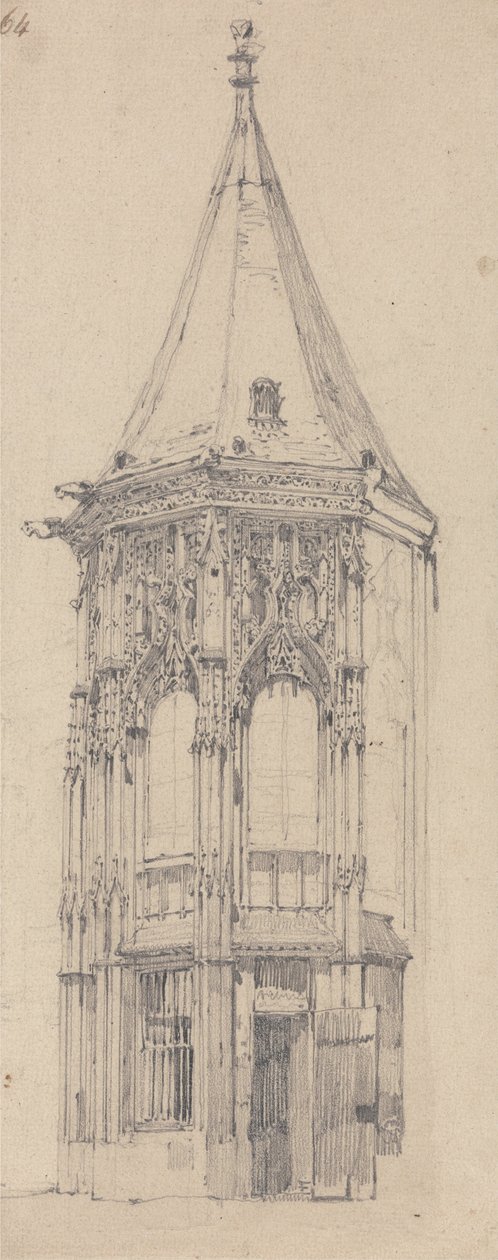 Palácio da Justiça, Rouen de Richard Parkes Bonington