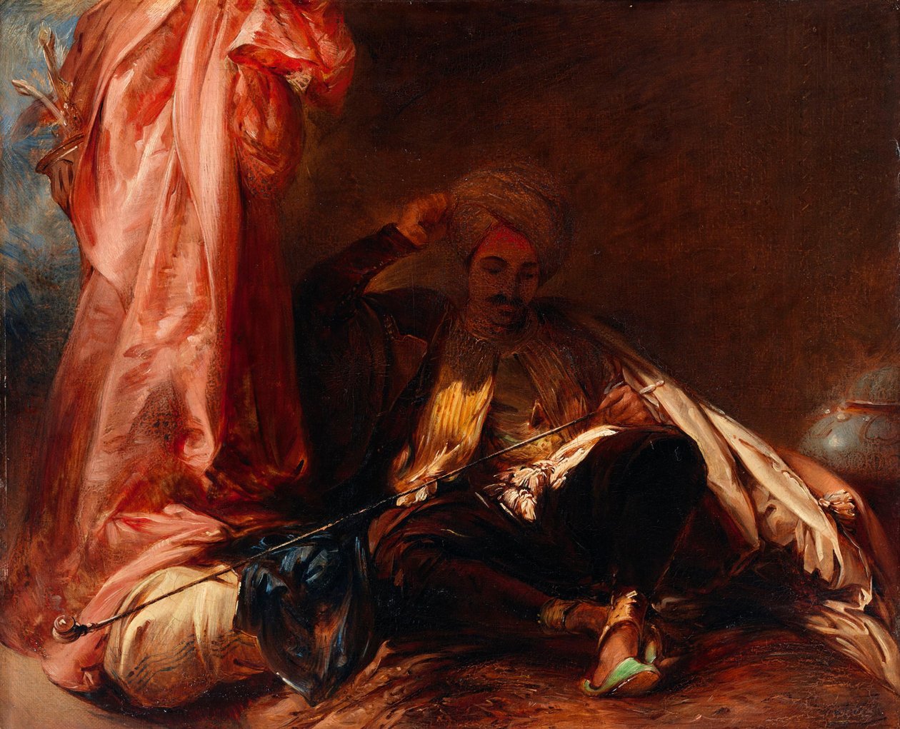 O Chibouk de Richard Parkes Bonington