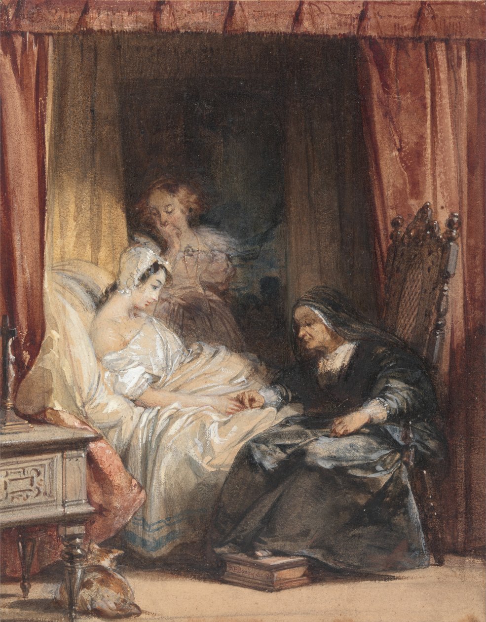 O uso de lágrimas de Richard Parkes Bonington