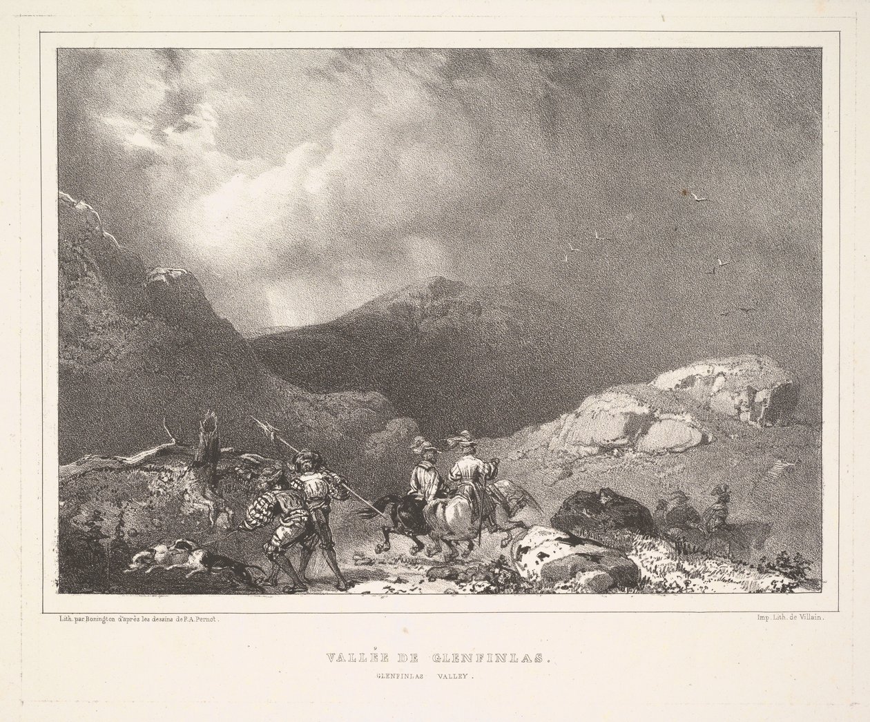Vale de Glenfinlas Vale de Glenfinlas, 1826. de Richard Parkes Bonington
