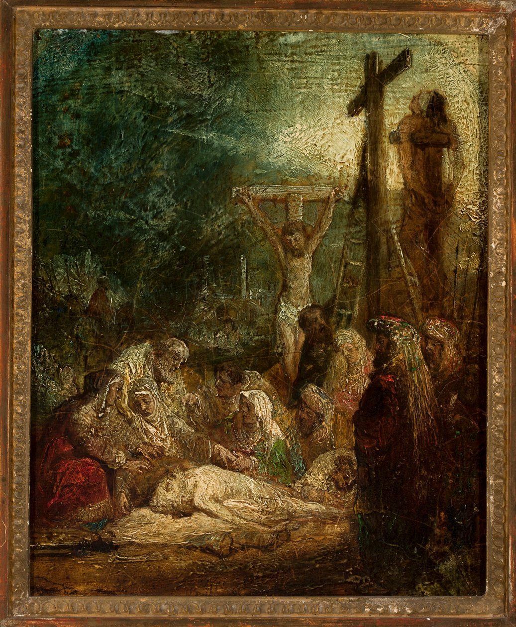 Retirada da cruz de Richard Parkes Bonington