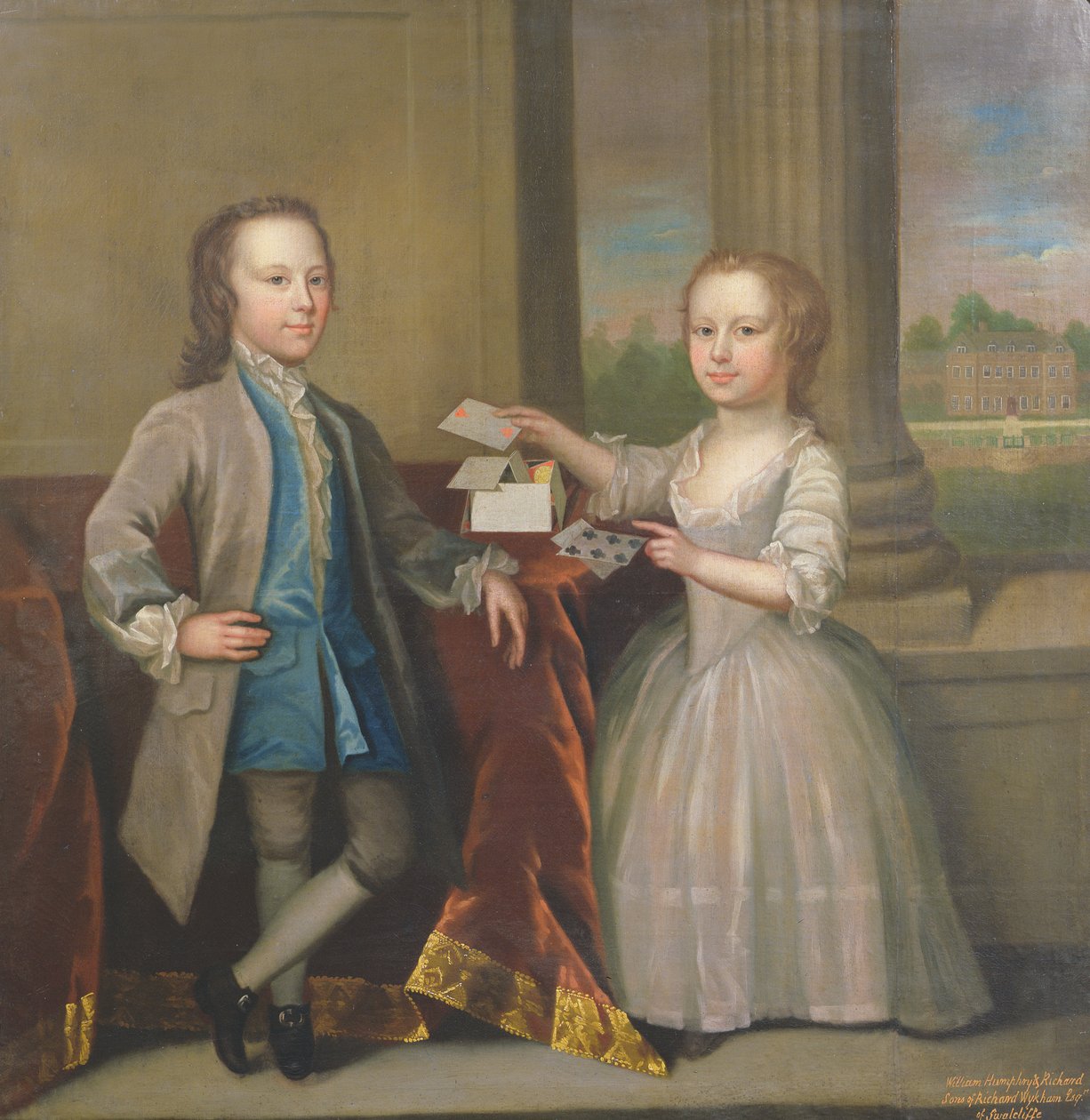 William Humphrey Wykeham (1734-83) e Richard Wykeham (1739-1805) de Richard Phelps