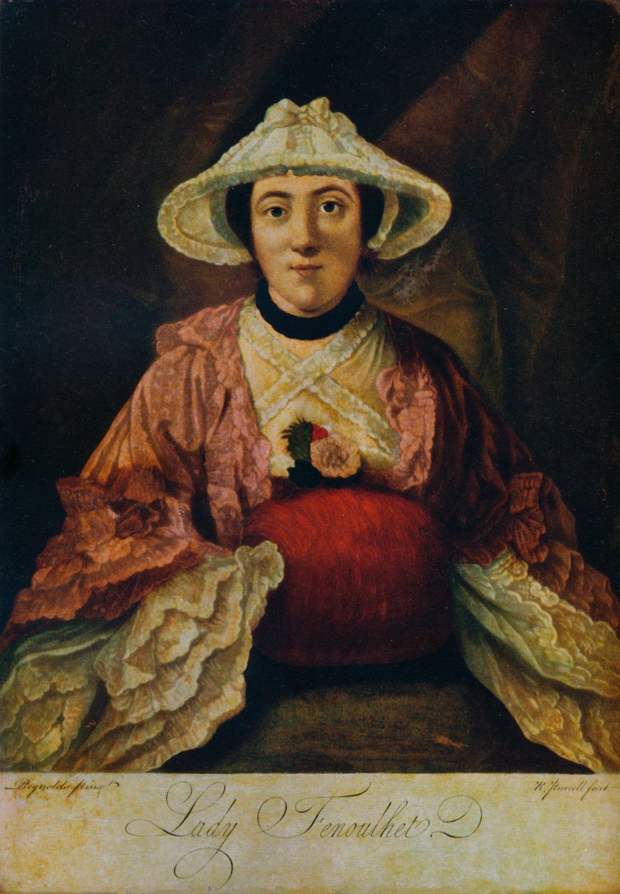 Anne nee Day, Lady Fenoulhet, c1760 de Richard Purcell