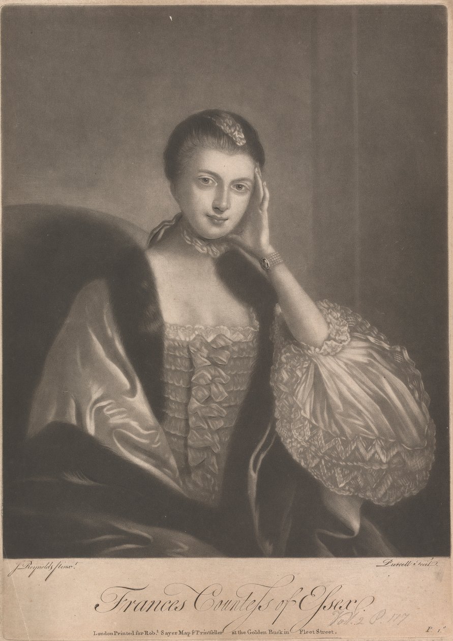 Frances Capell (née Hanbury-Williams), Condessa de Essex de Richard Purcell