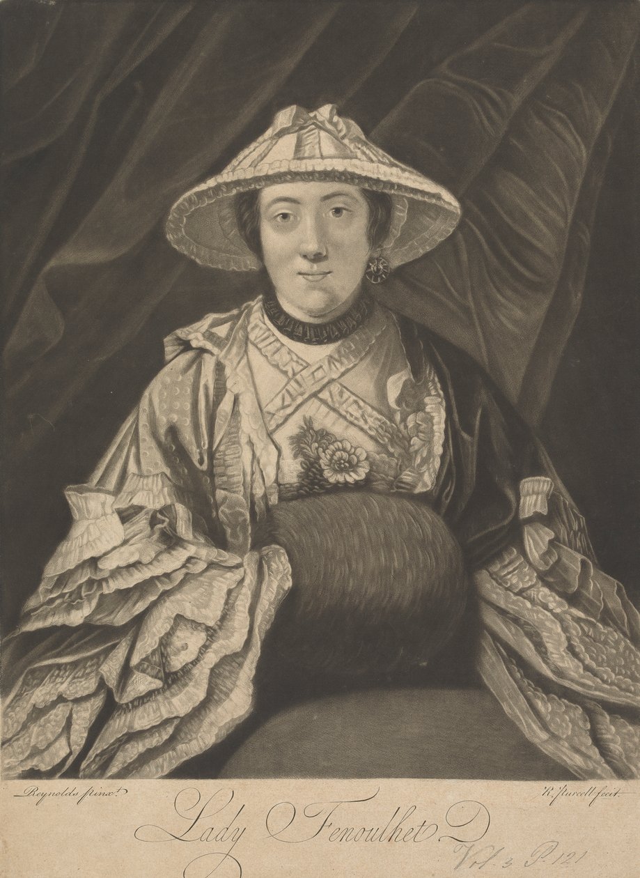 Lady Anne Fenoulhet (dia de solteira) de Richard Purcell
