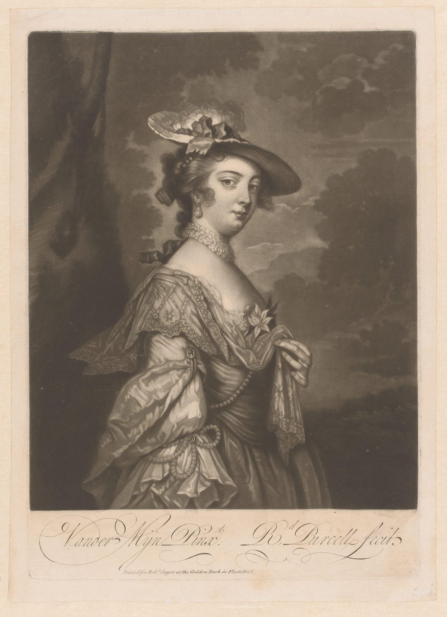 Retrato de uma mulher desconhecida de Richard Purcell