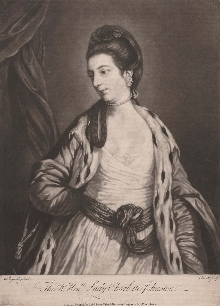 A Honorável Senhora Charlotte Johnston de Richard Purcell