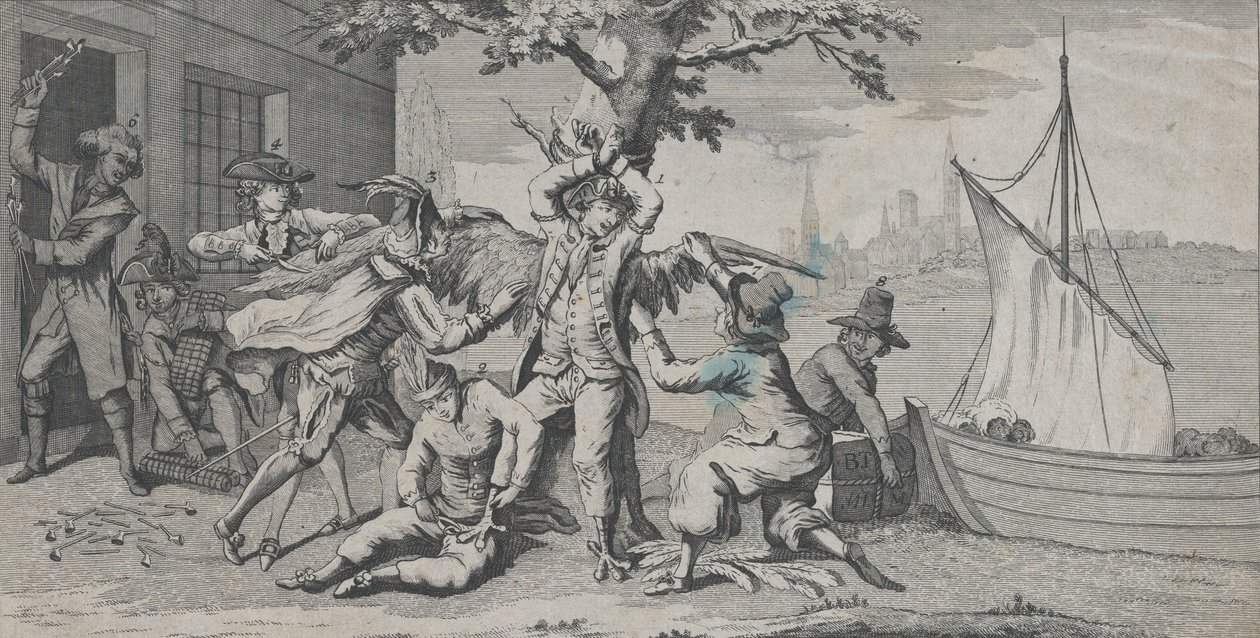 Va de Bon Coeur, Dedicado aos Milords do Almirantado Inglês por um Membro do Congresso Americano..., 1778. de Richard Purcell