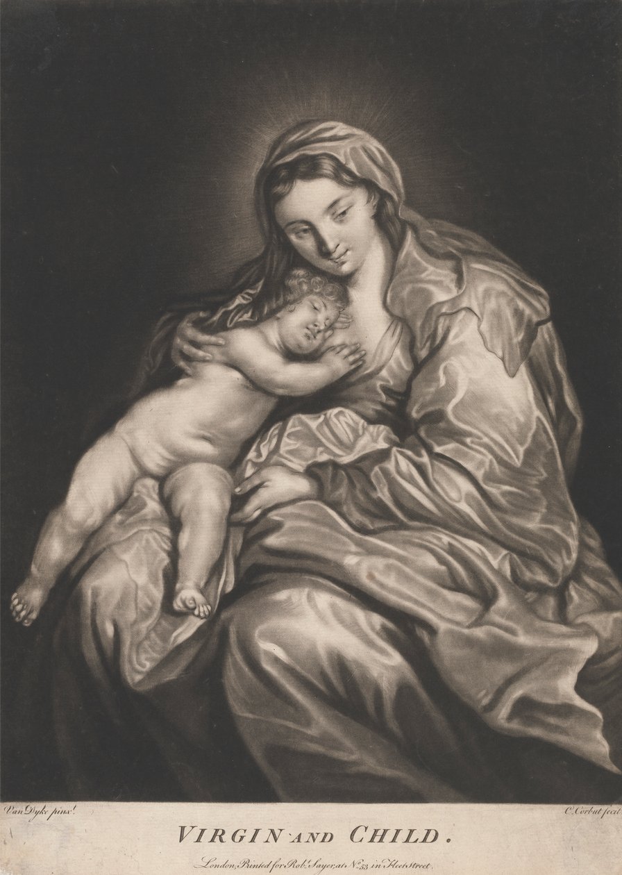 Virgem e Criança de Richard Purcell