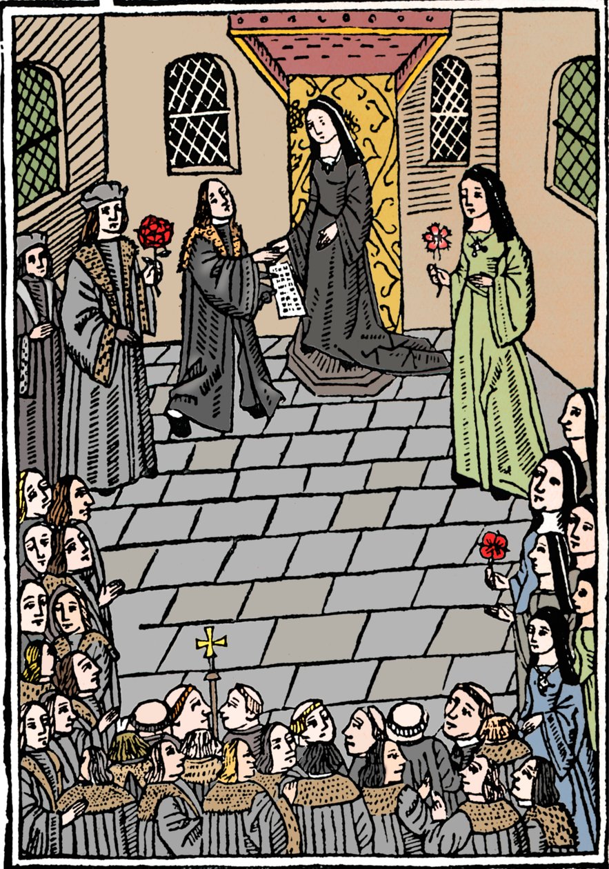 Tratado de casamento entre Carlos V e a princesa Mary Tudor, c1508 de Richard Pynson