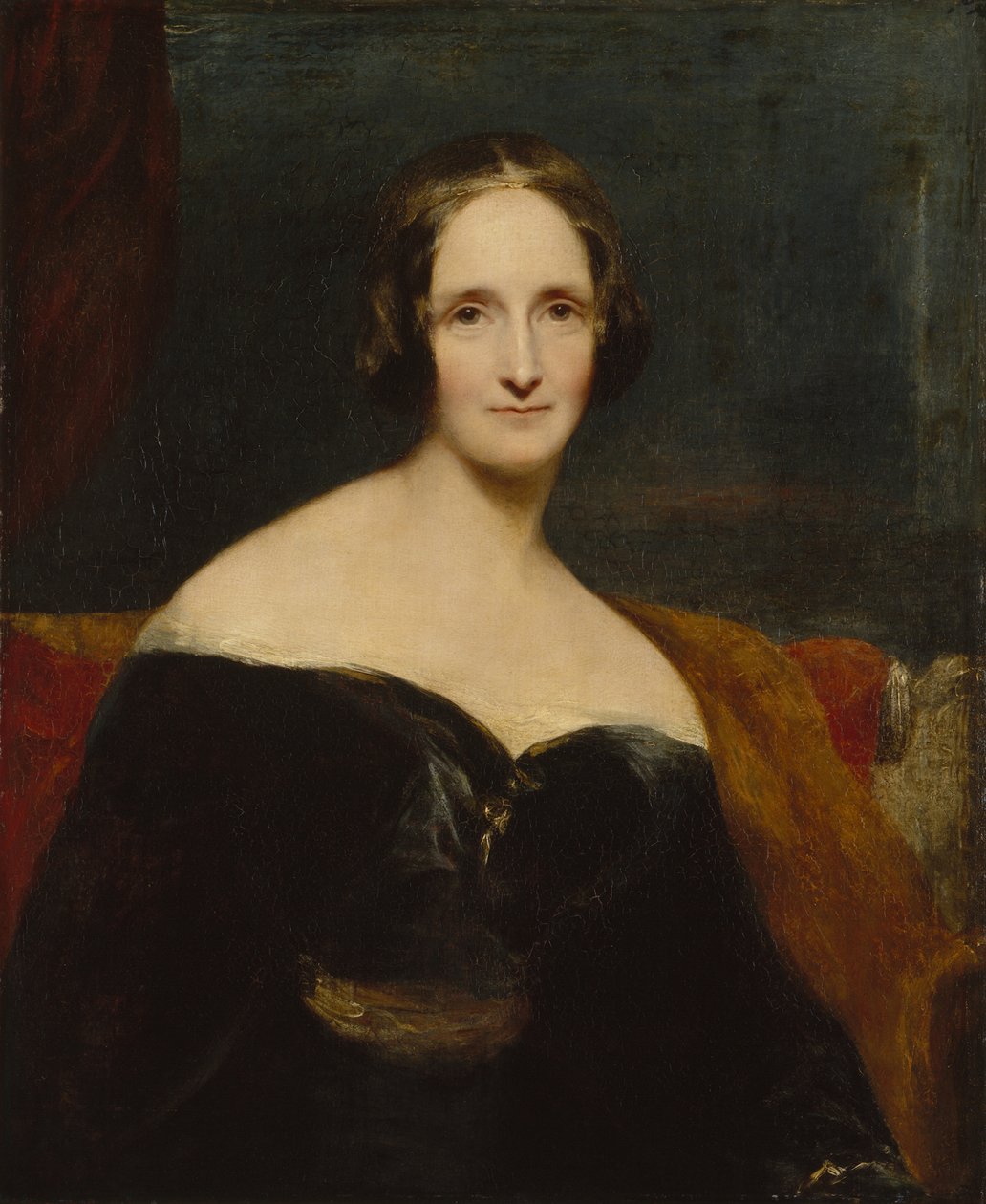 Mary Shelley, 1840 de Richard Rothwell