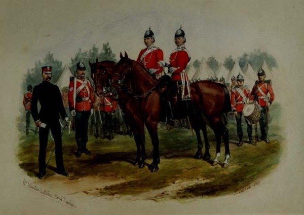 Segundo Batalhão de Voluntários, Royal Fusiliers de Richard Simkin