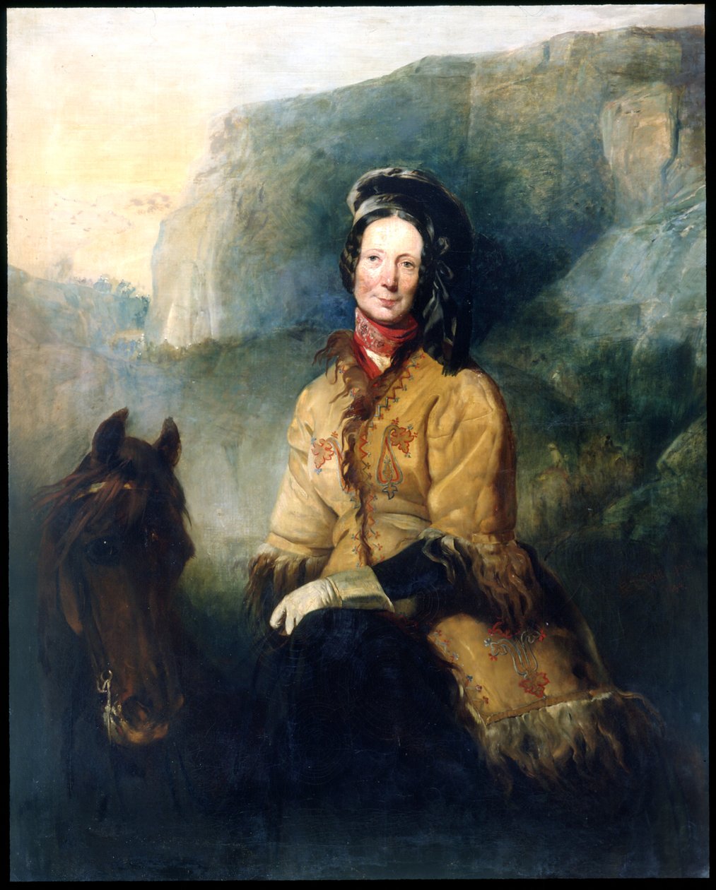 Lady Florentia Sale, em retiro de Cabul, O Desastre de Cabul de Richard Thomas Bott