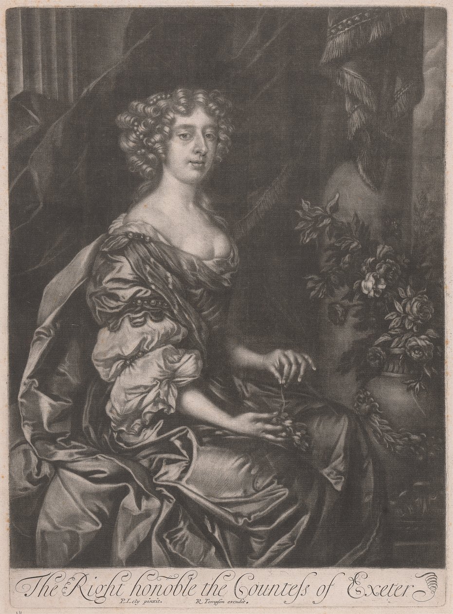 A Condessa Honorável de Exeter (Anne, d.1703) de Richard Tompson