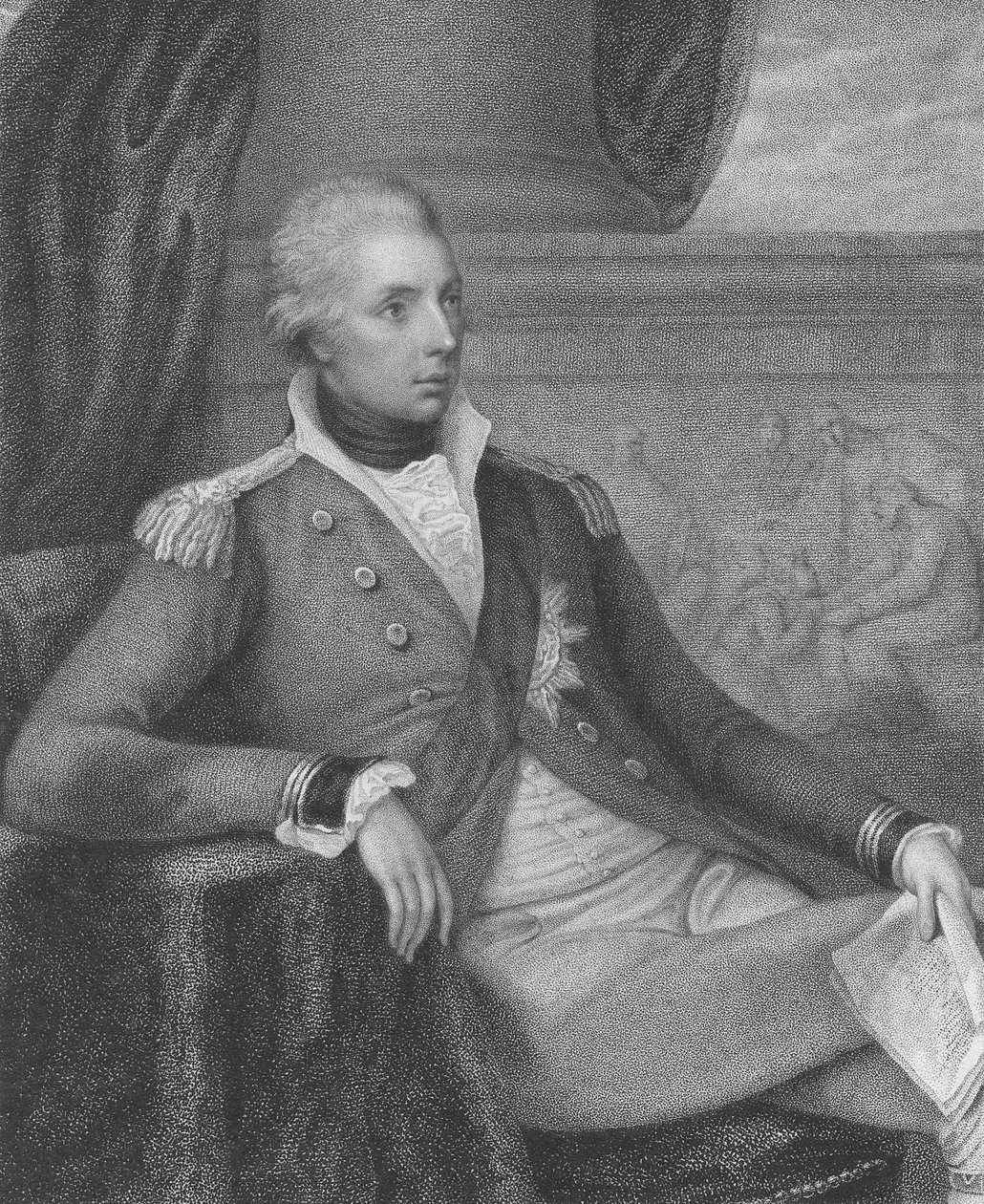 Frederick Howard, 5º Conde de Carlisle, gravado por Thomas Ryder, 1800 de Richard Westall