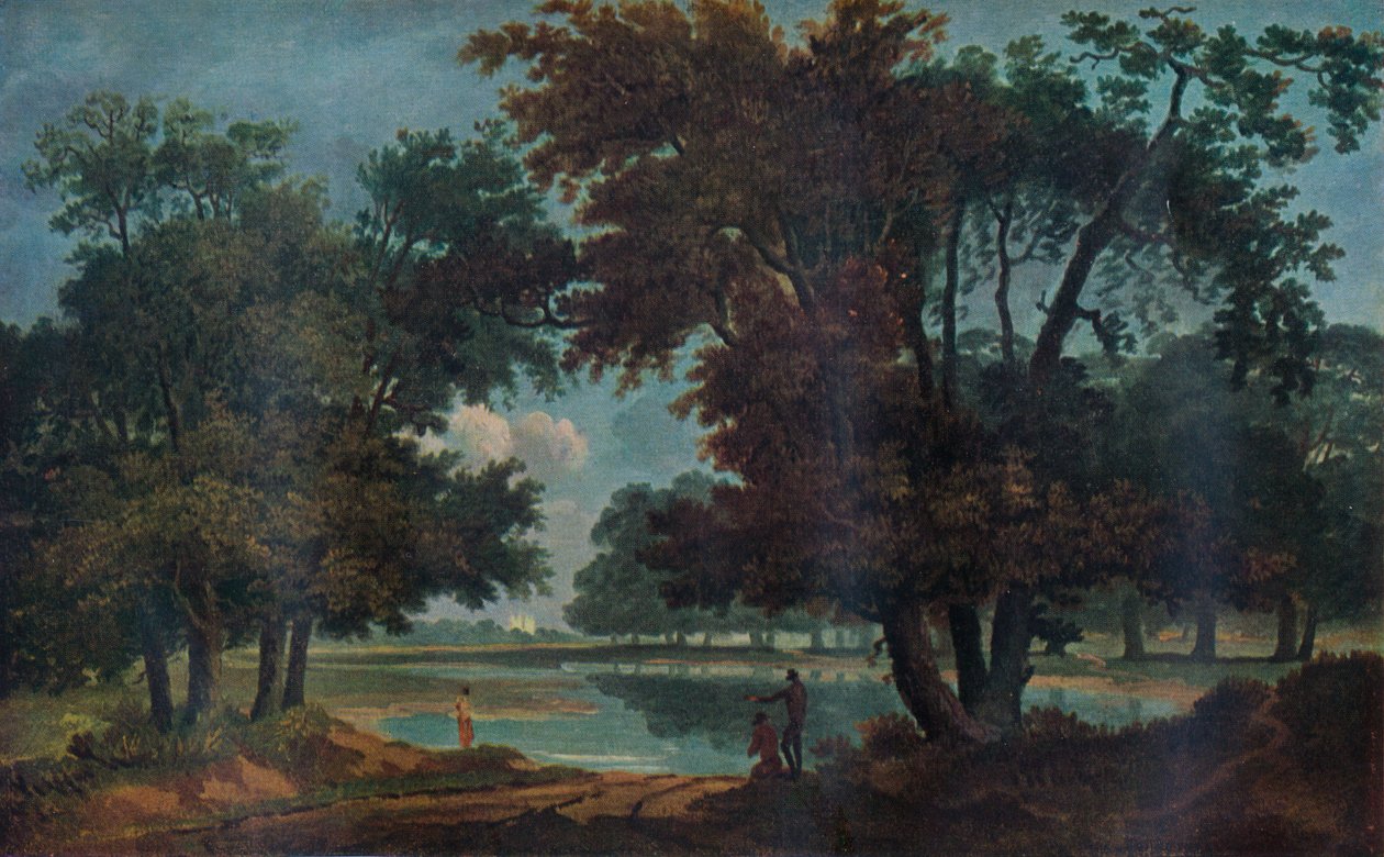 St Jamess Park, c1800 de Richard Westall