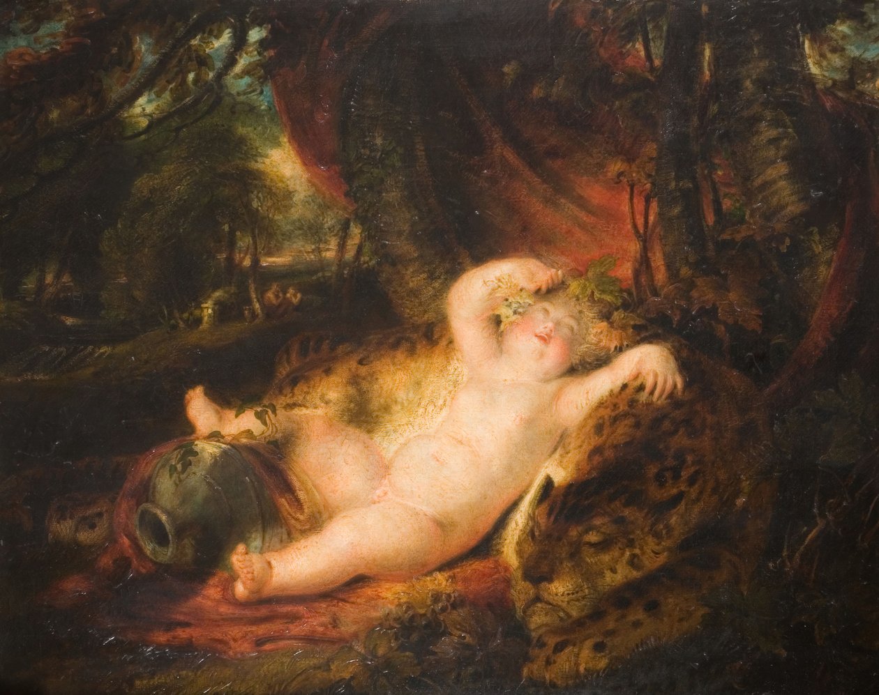 O Infante Baco, 1811. de Richard Westall