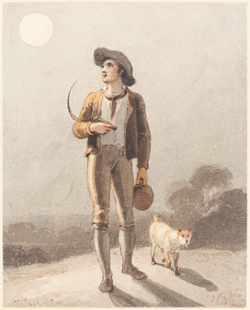 O Ceifador (A Lua da Colheita) de Richard Westall