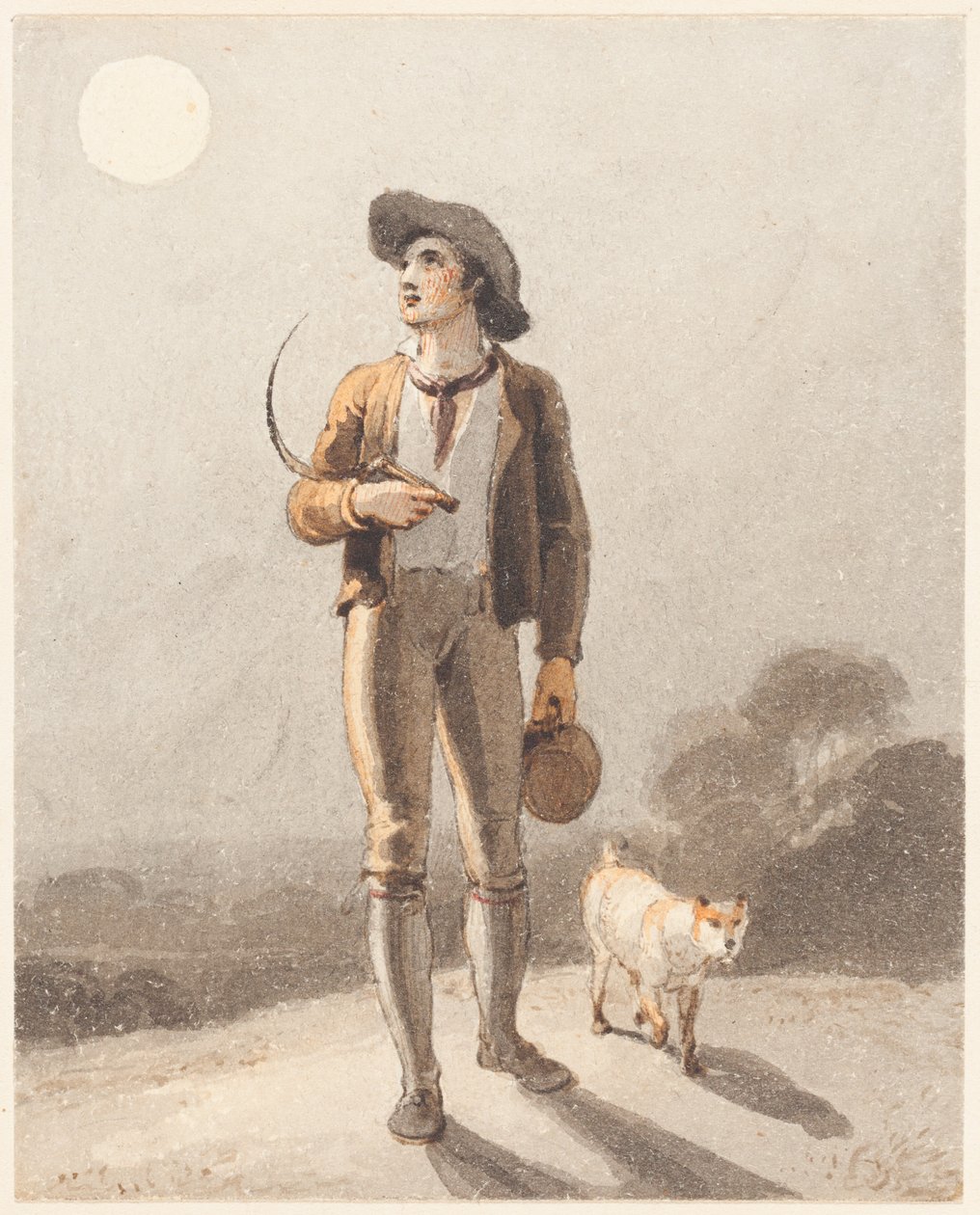 O ceifeiro (A lua da colheita) de Richard Westall
